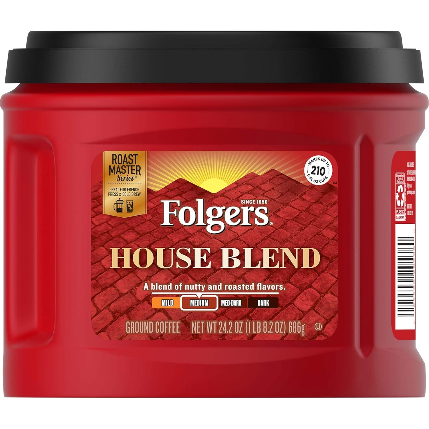 House Blend Medium Roast Ground Coffee, 24.2 Ounces