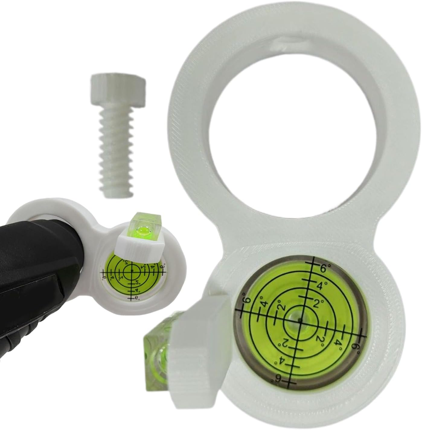 Drill Level Tool Drill Assistant Spirit Leveler Tool Instrument | Precision Spirit Level Attachment for Wall Decoration Photo Frame Pipeline Laying House Improvement Construction Cabinet