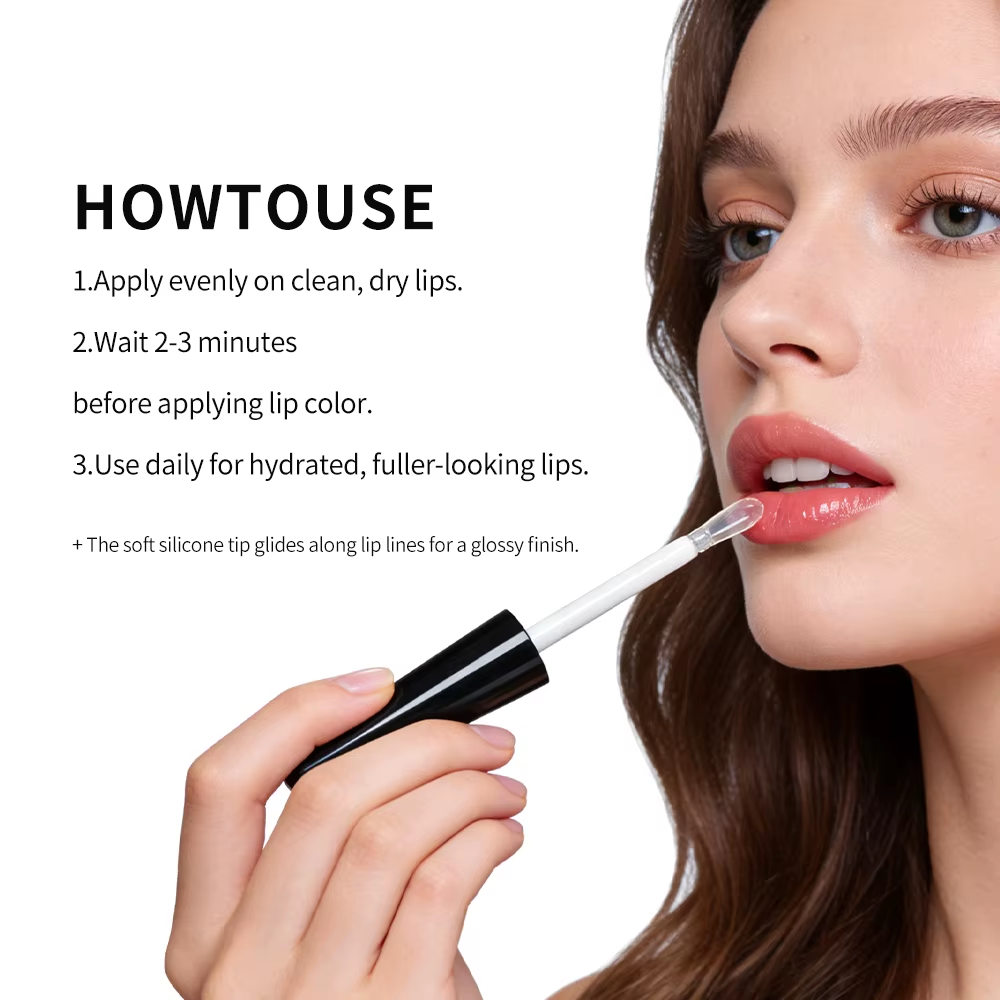 Private Label Lip Gloss Plumper Custom Lip Volumizer Moisturizing Lip Plumper Oil
