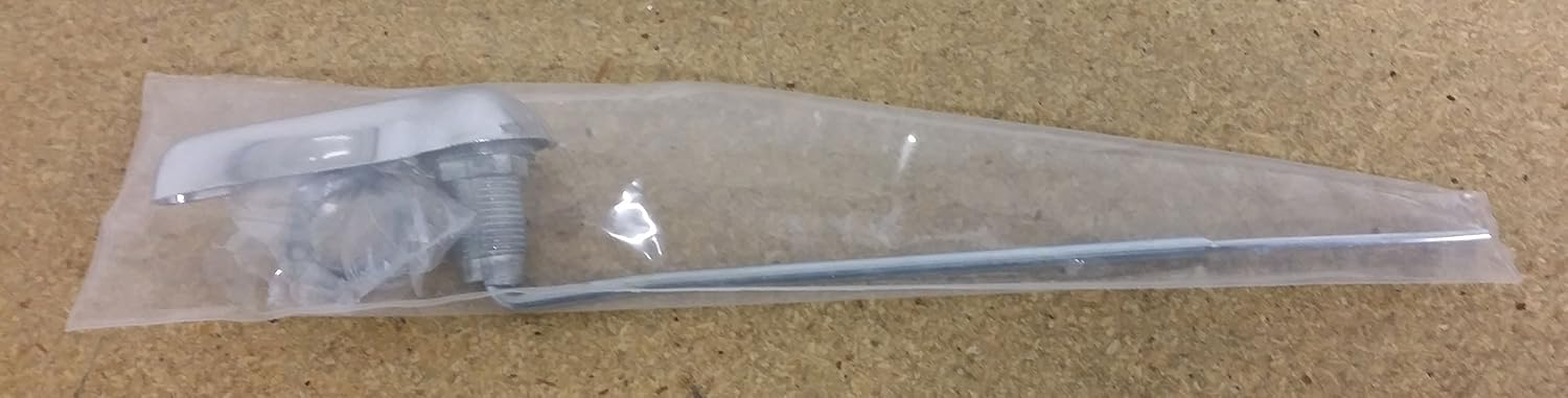 Universal Toilet Tank Flush Lever, Chrome Finish Toilet Handle Fits Most Toilets