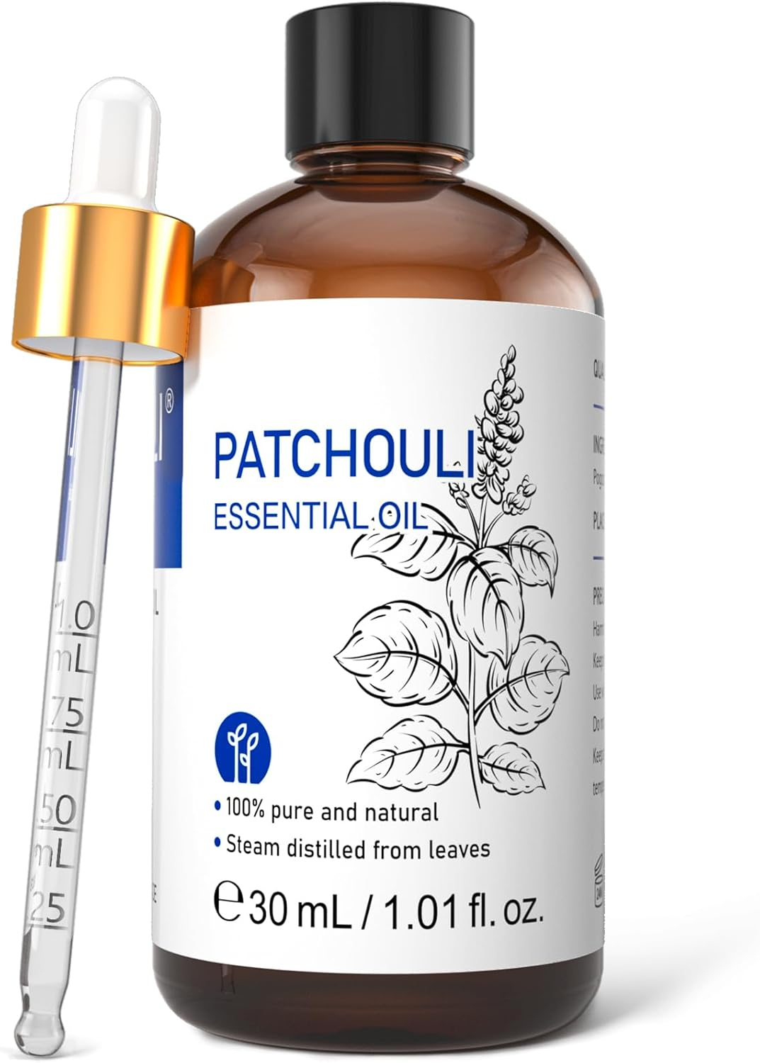 Patchouli Essential Oil Organic 100% Pure for Diffuser Homemade Perfum