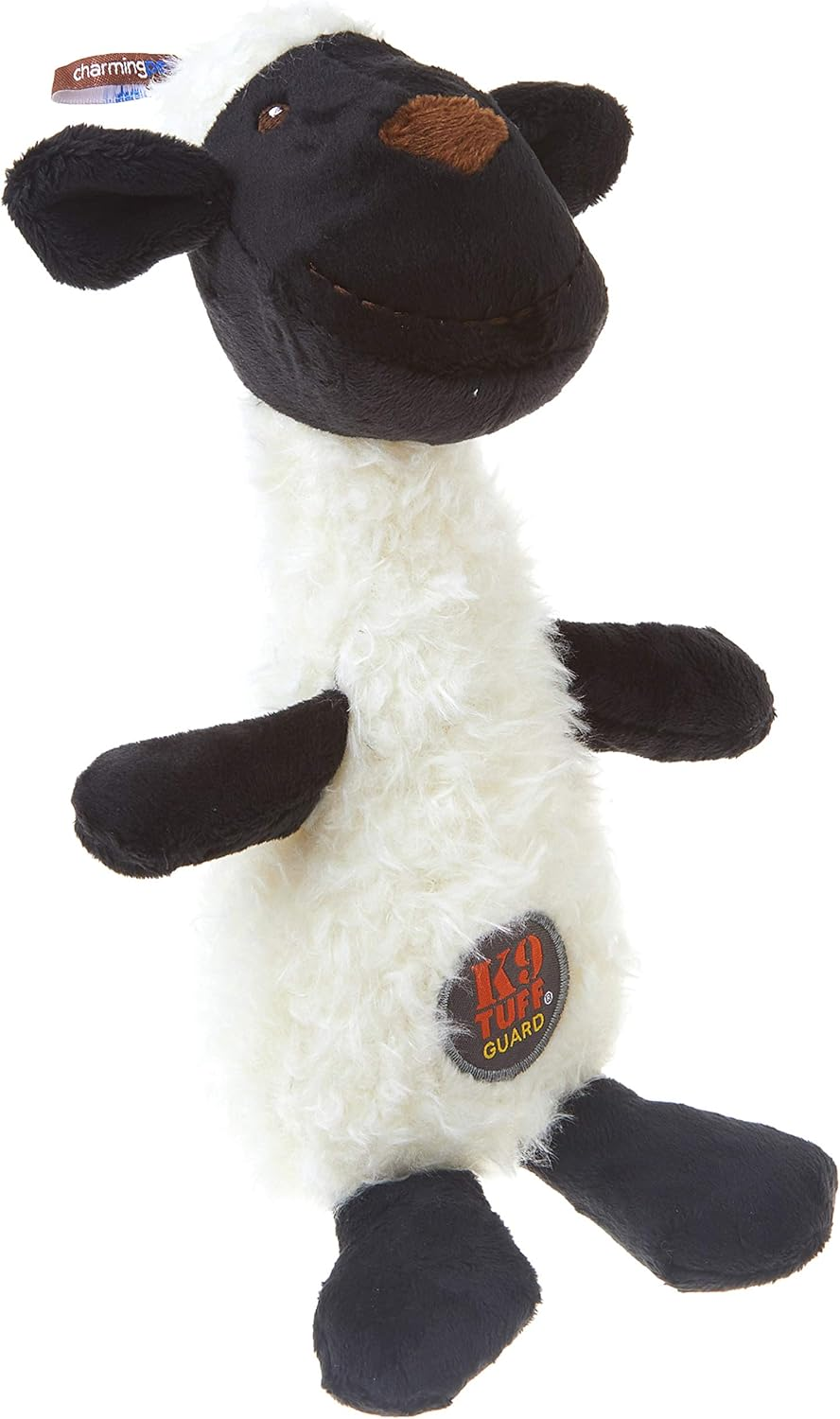 Scruffles Lamb Plush Squeaky Dog Toy, Small