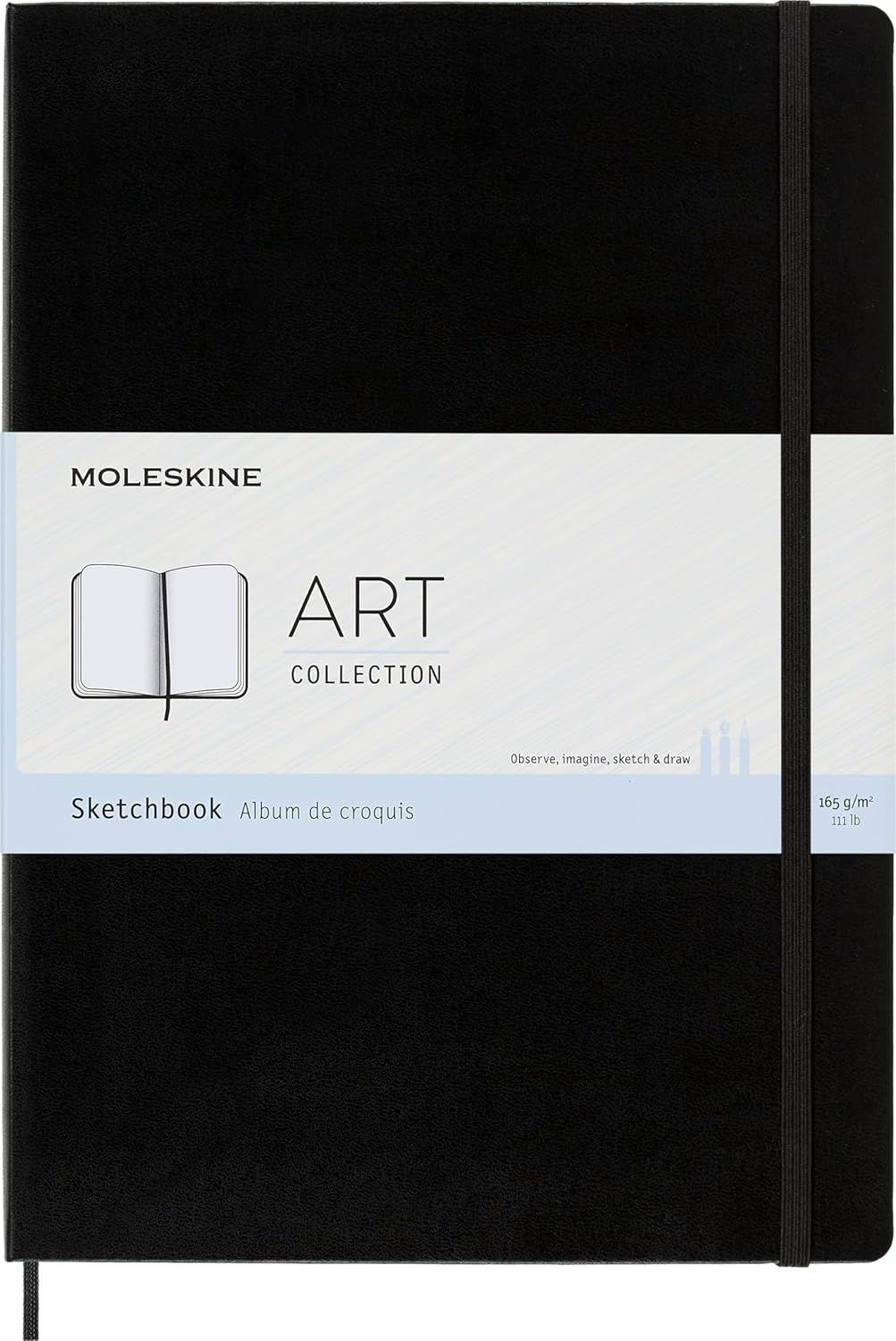 Art Sketchbook, Hard Cover, A4 (8.25