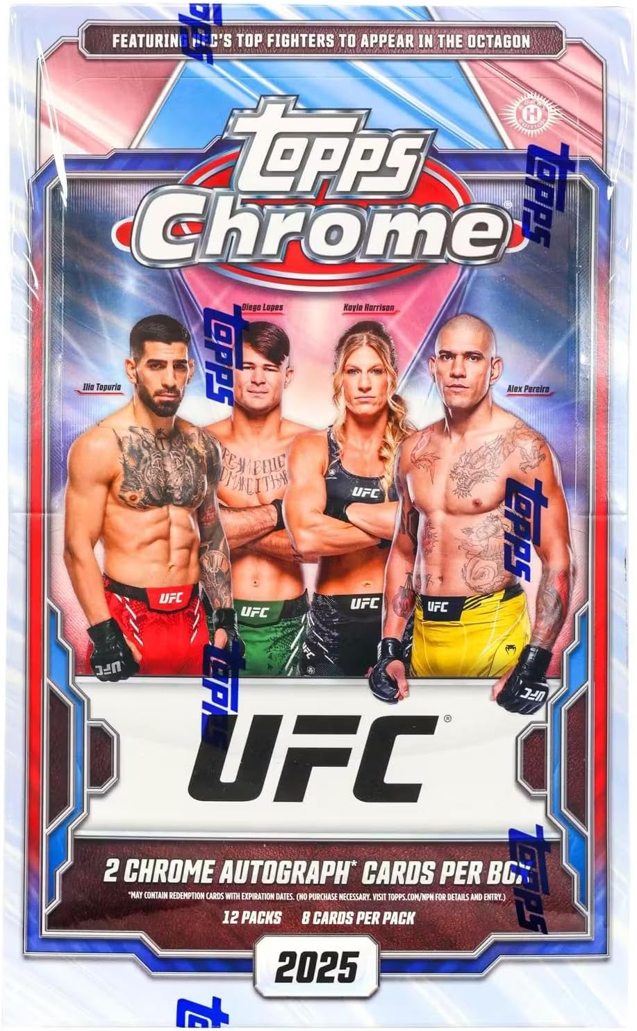 2025 Topps Chrome UFC Hobby Box