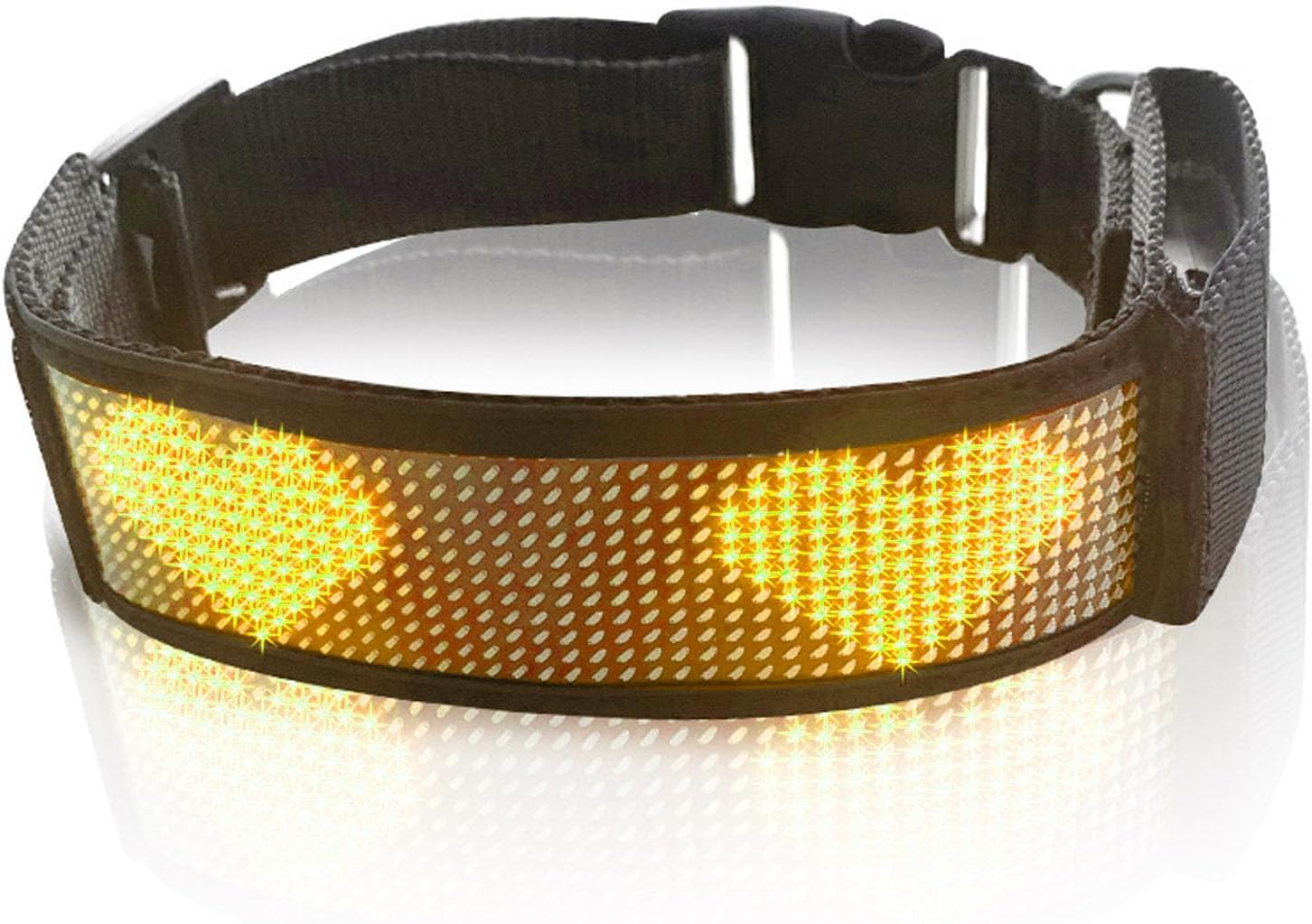 Programmable LED Collar with Connection, Rechargeable, Stylish Design, High V... - Picture 11 of 13