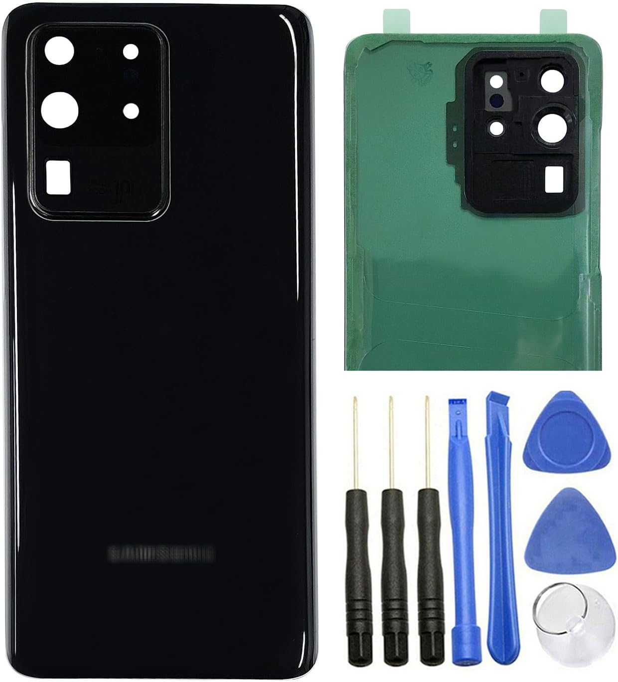 Galaxy S20 Ultra Rear Back Glass Cover Replacement for Samsung Galaxy S20 Ultra 6.9