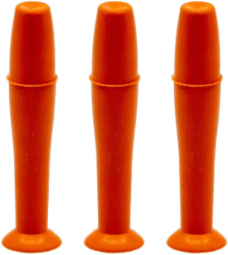 Ultra Hard Contact Lens Remover **NOT for Soft Lenses** (Orange, 3 Count (Pack of 1))