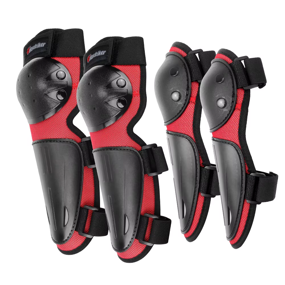 Kids Motocross Armor Vest Motorcycle Body Protection Jacket with Knee Pads