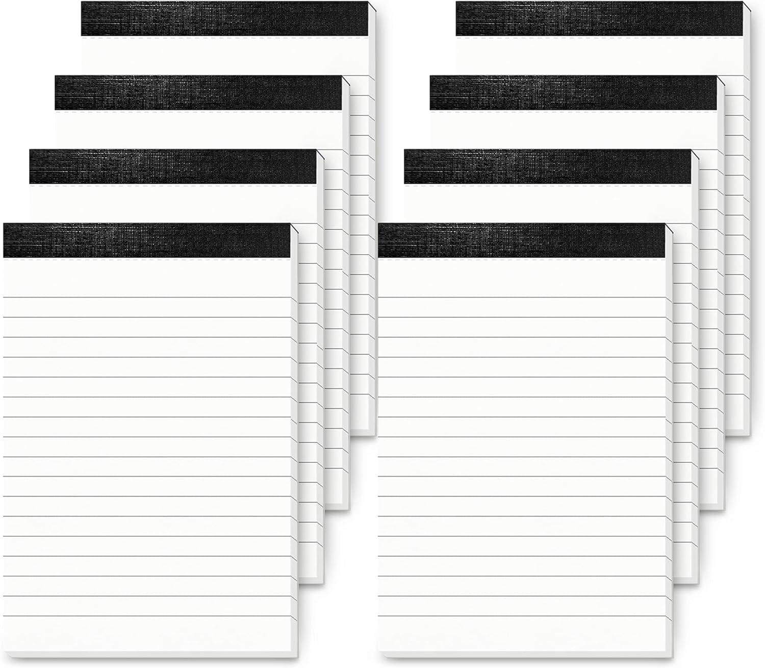 48 Pack Legal Pads Bulk,5 X 8 Inch White Notepad, Note Pads College Ruled Per 5 thumbnail image