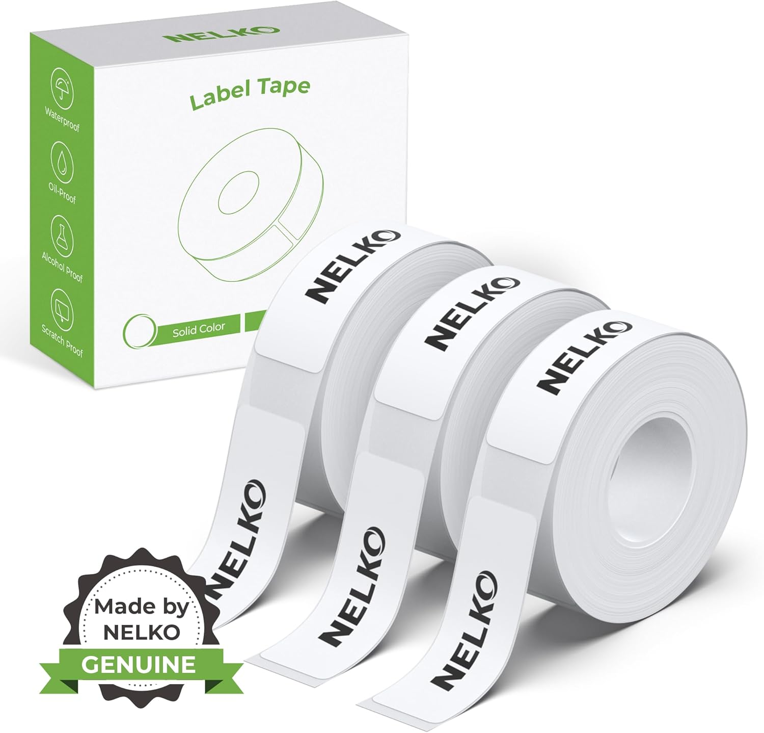 Genuine P21 Label Maker Tape, Adapted Label Print Paper, 14x40mm (0.55