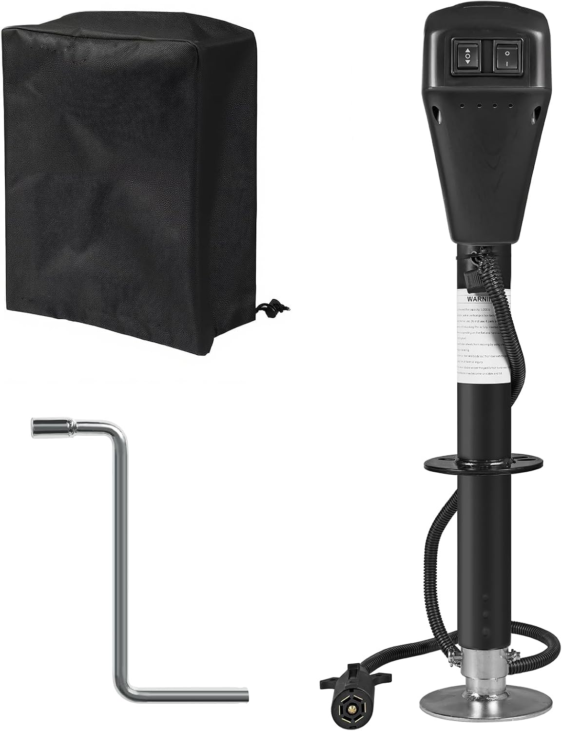 YELLOW JACKET 7 Way Electric Trailer Jack