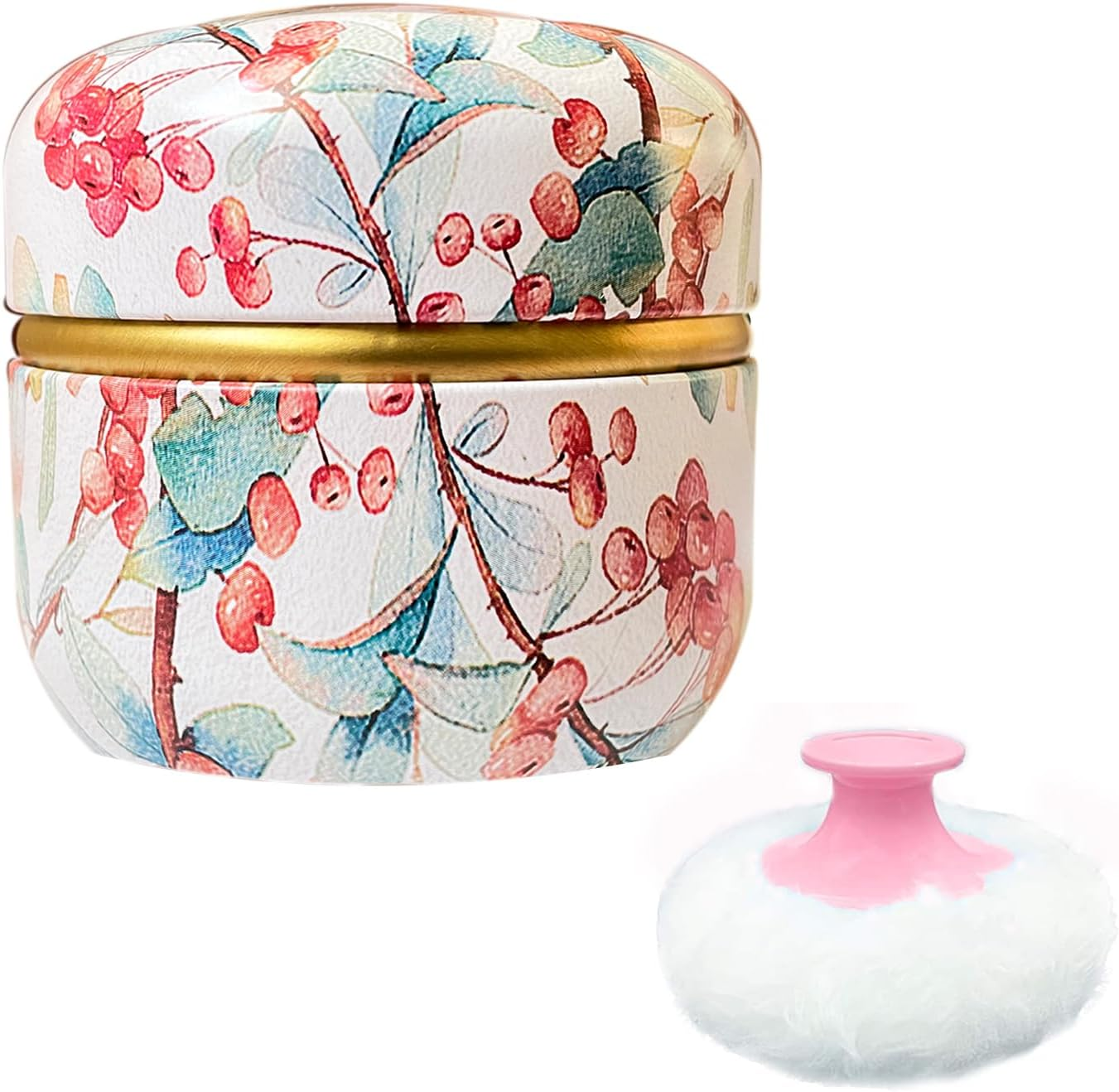 Qopoto Body Powder Puff and Container for Dusting Powder, Women Powder Puff a... - Picture 20 of 22