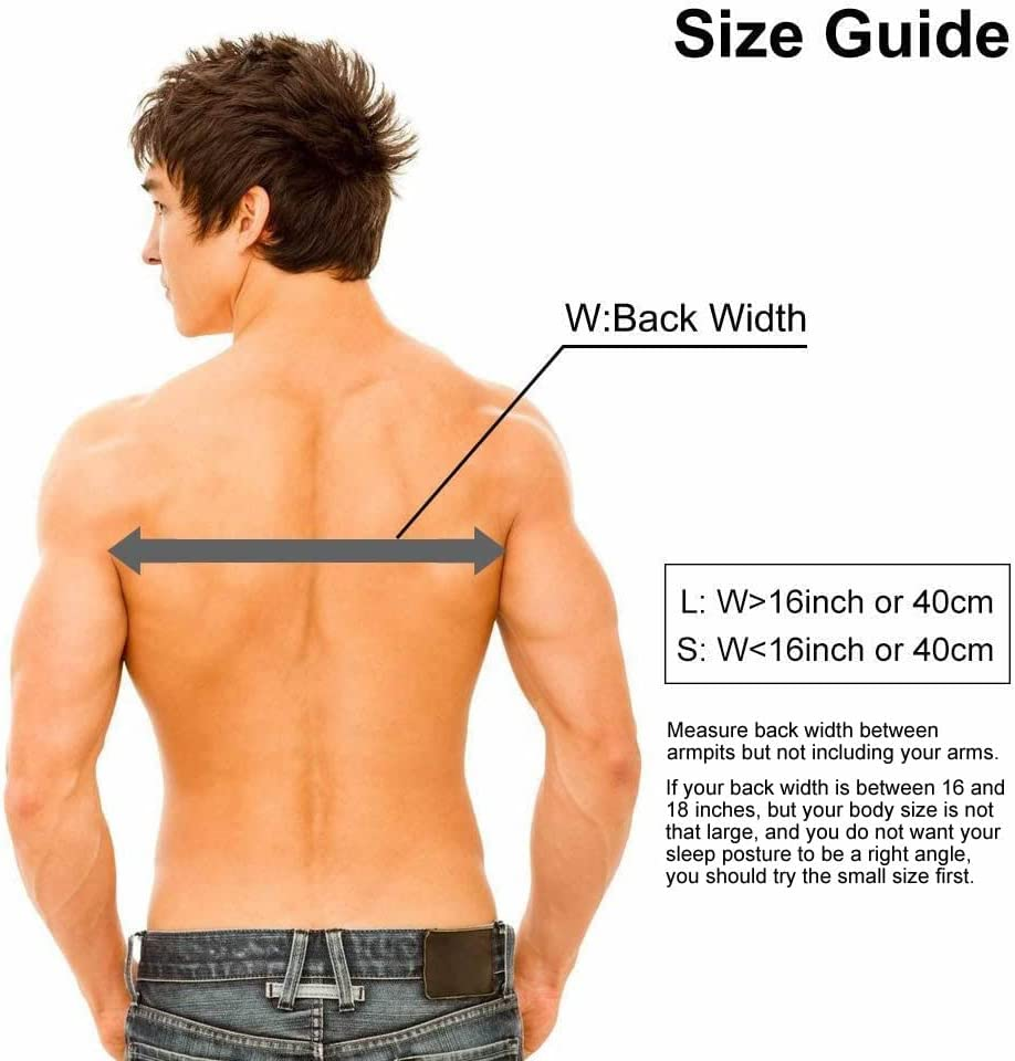 WoodyKnows Side-Sleeping Backpack, sleep position trainer, alleviates snoring... - Picture 8 of 13