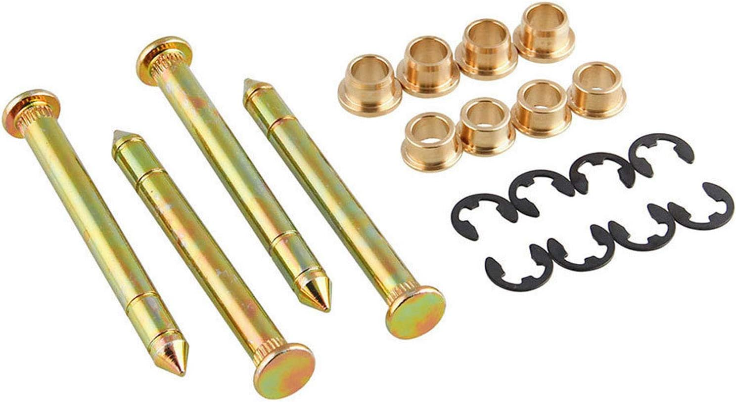 Door Hinge Pins Bushings Kit, Compatible with Ford F150 F250