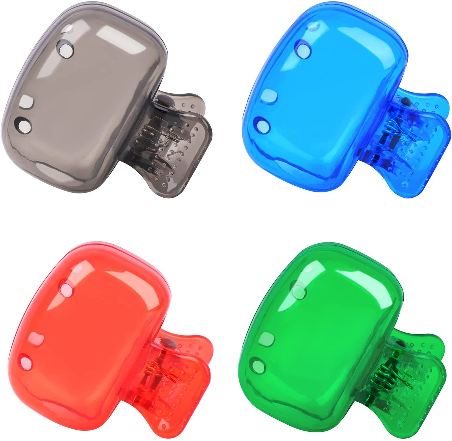 4 Pack Travel Toothbrush Head Covers Toothbrush Protector Cap Brush Pod Case ...