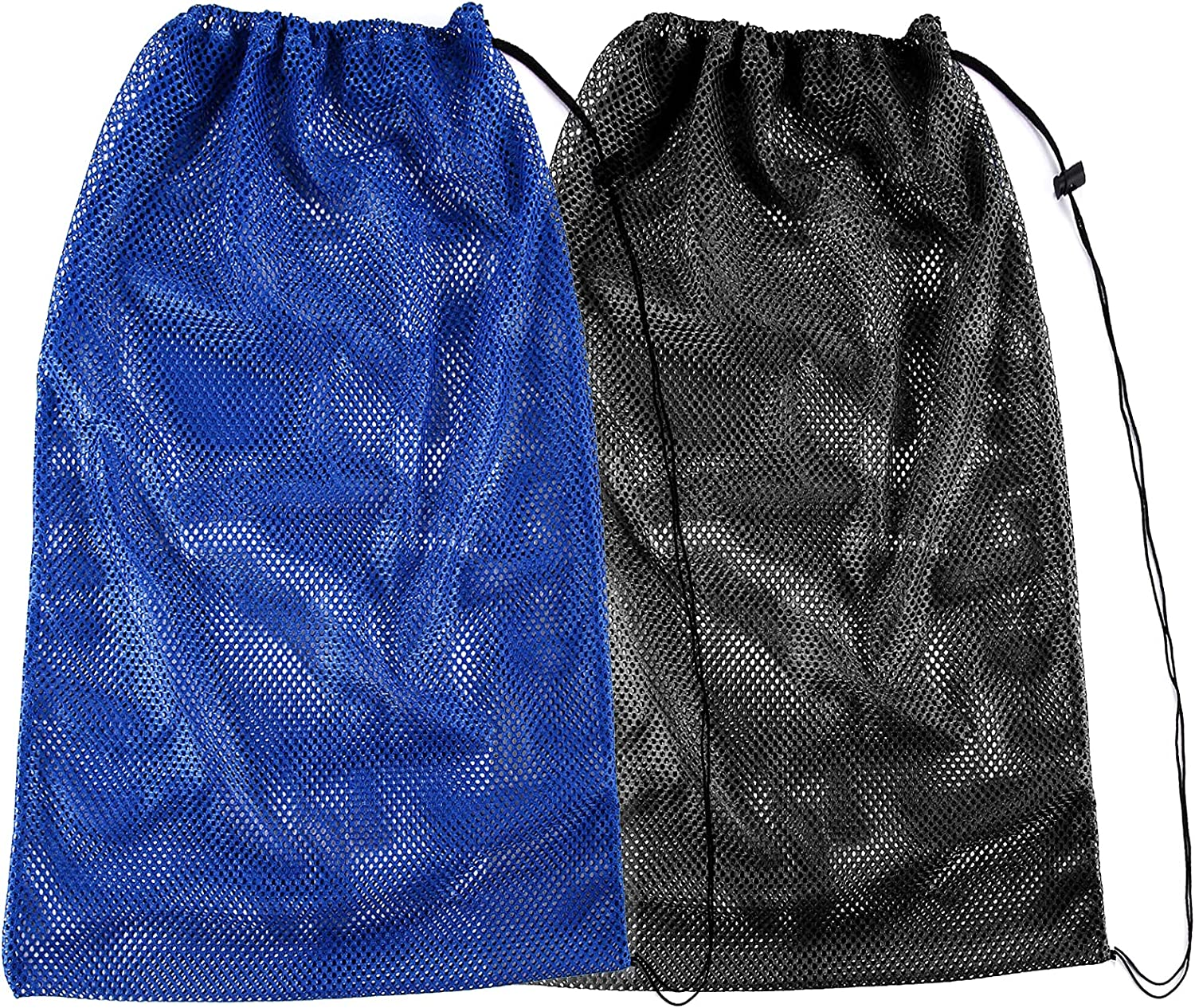 2 Packs Mesh Gear Bag for Snorkel Equipment, Oversized 18