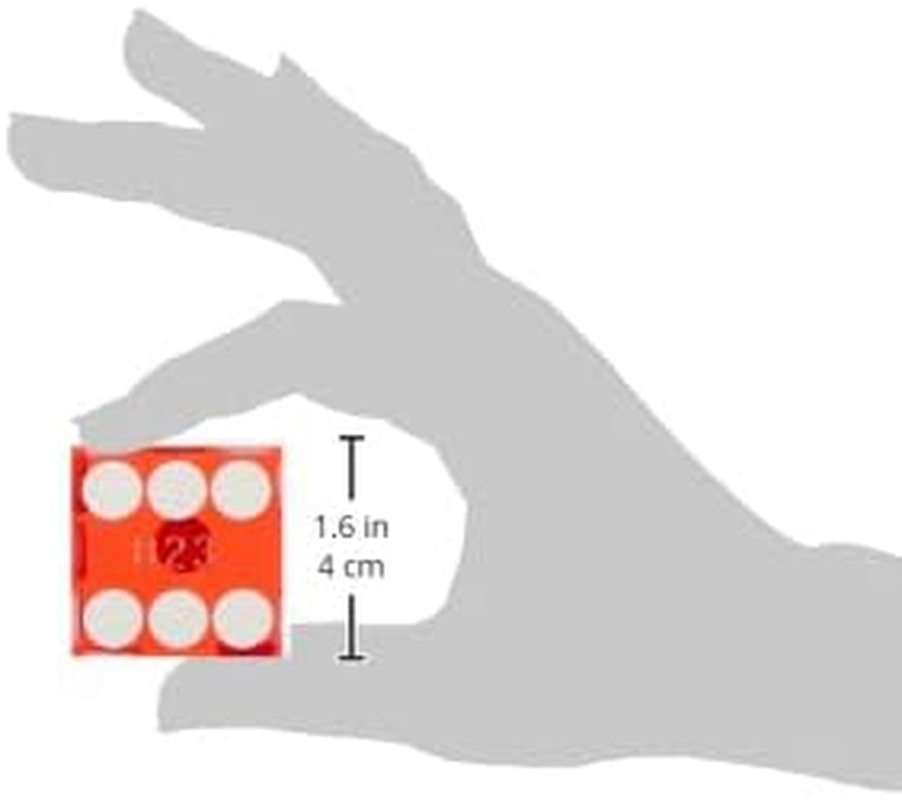 Trademark Poker 19mm A Grade Serialized Set of Casino Dice (Red) - Picture 4 of 13