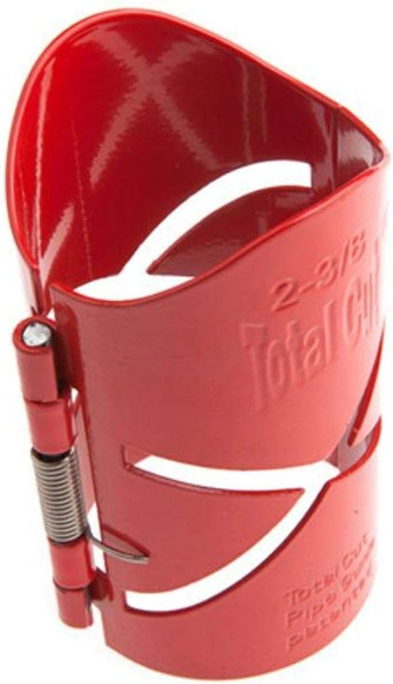 70620 Pipe Cutting Guide, Total Cut, 2-3/8-Inch , Red
