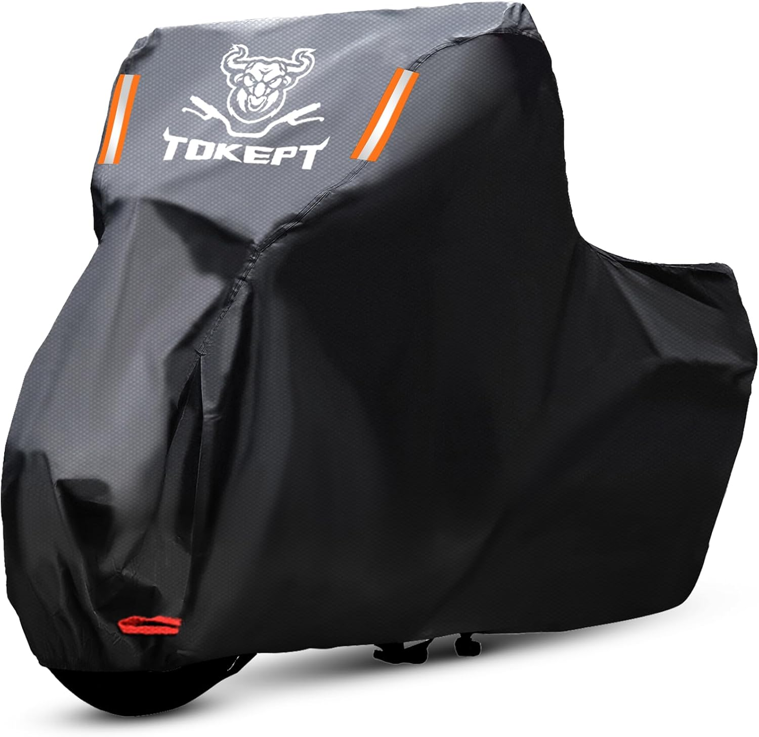 116 inch Motorcycle Cover, 210D Oxford Fabric All Weather Water Sun Protection
