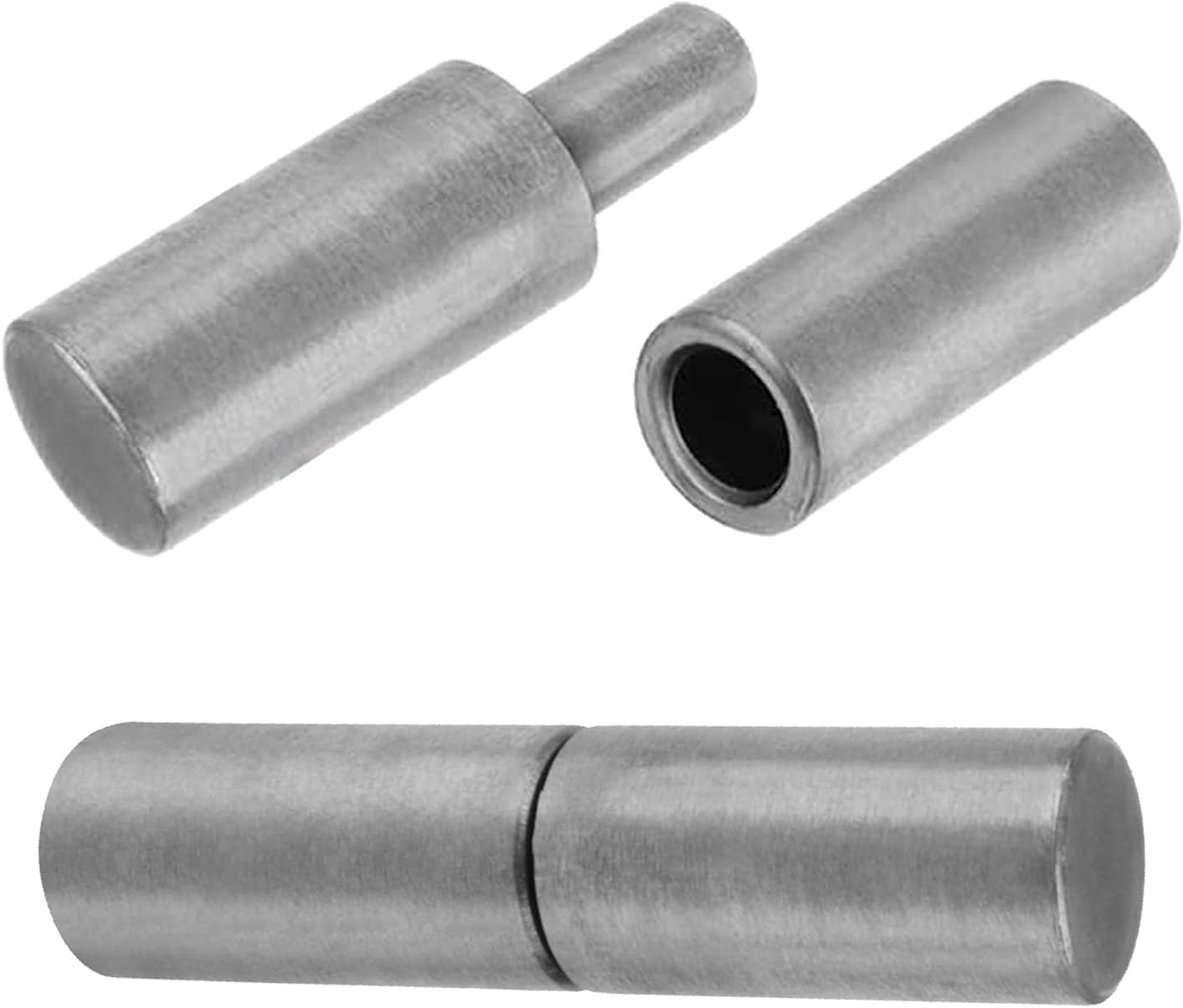 4 PCS Weldable Barrel Hinges Weld on Bullet Door Hinge 3