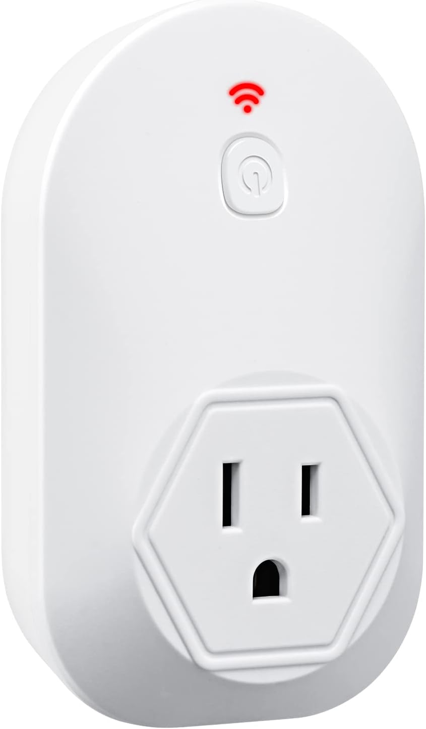 Thermostatically Controlled Outlet, Plug-In Freeze Protection Thermostat for 120V Pipe Heating Cables, Automatically Turn on at 35°F and off at 48°F