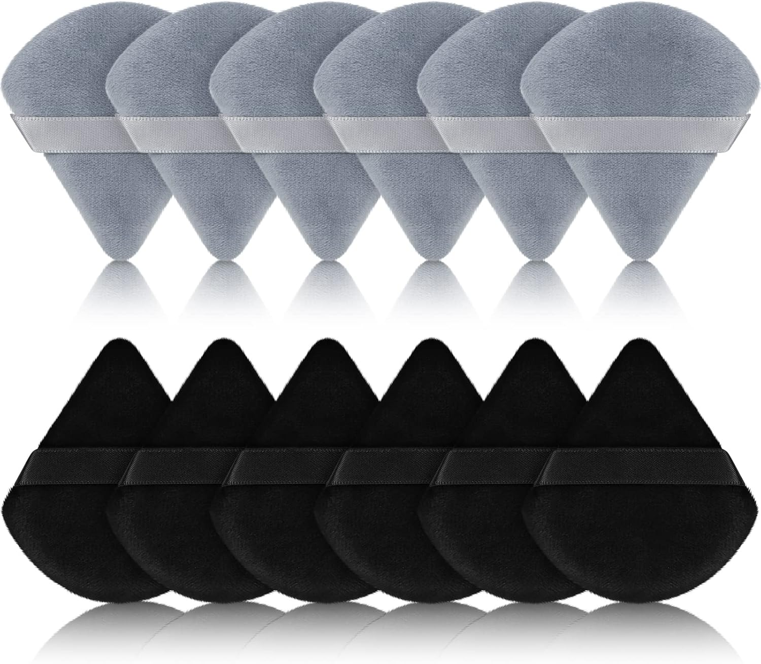 Maitys 12-Piece Triangle Powder Puff Set for Face Makeup - Soft, Washable, Re... - Picture 20 of 23