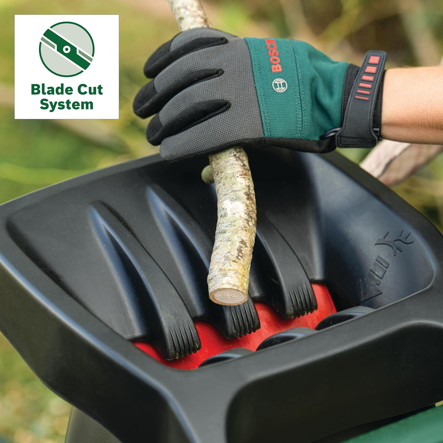 Bosch 2200W Corded Electric Rapid Garden Shredder Chipper Mulcher (AXT Rapid ... - Picture 4 of 13