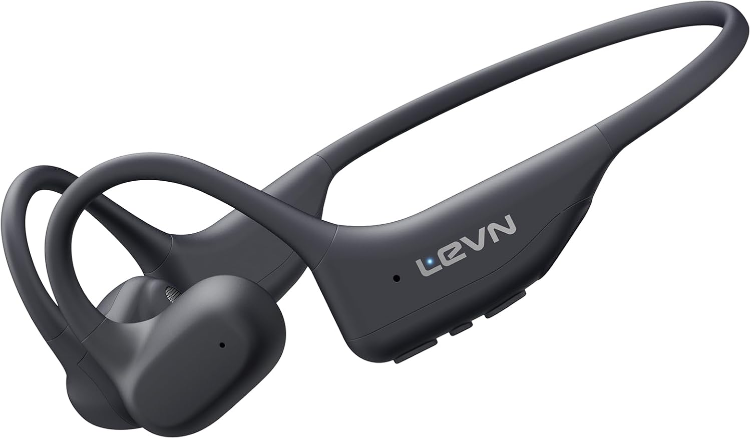 Open Ear Headphones, Running Headphones Bluetooth 5.3, 14H Battery Sweatproof & Water-Resistant, Wireless with Built-In Mic for Sport, Cycling, Workout, Gift