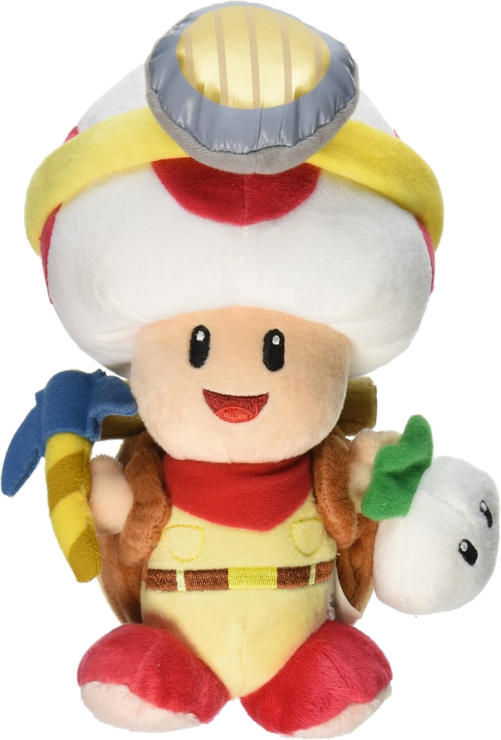 Super Mario Bros. Captain Toad Standing Pose Stuffed Plush, 9
