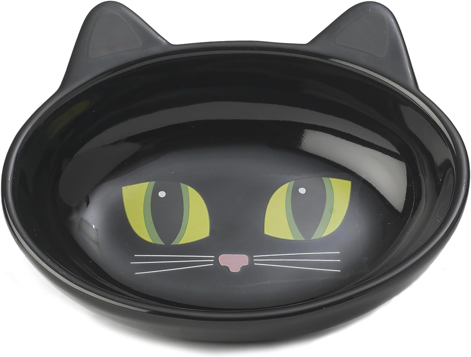 Petrageous Ceramic Oval Cat Bowl, Pink - Picture 8 of 14