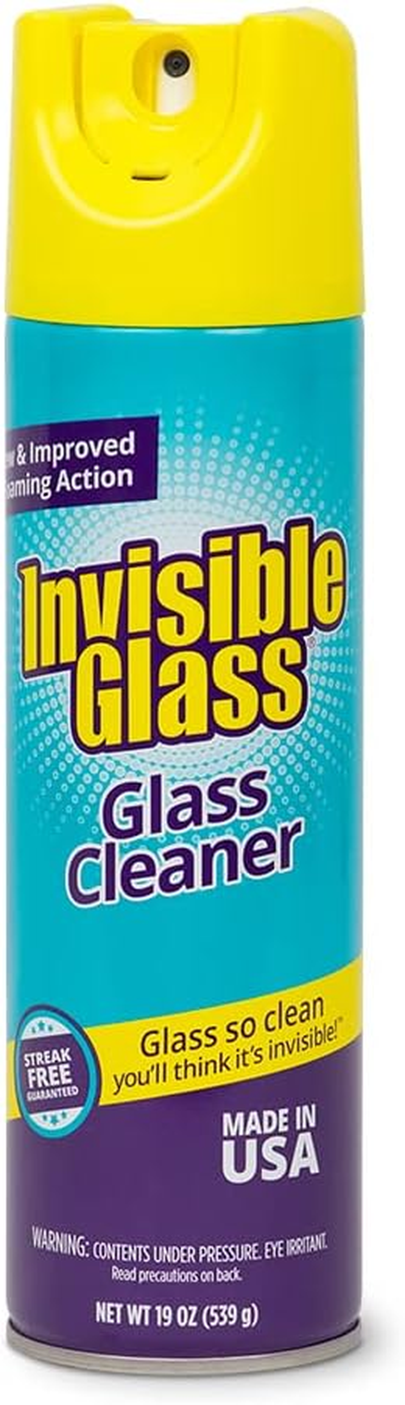 91160 Premium Glass and Window Cleaner for Auto and Home Cleans Glass, Windows, Glass Cooktops, Patio Doors, and More, Streak-Free, Ammonia-Free, Tint-Safe, 19 Oz, Pack of 1