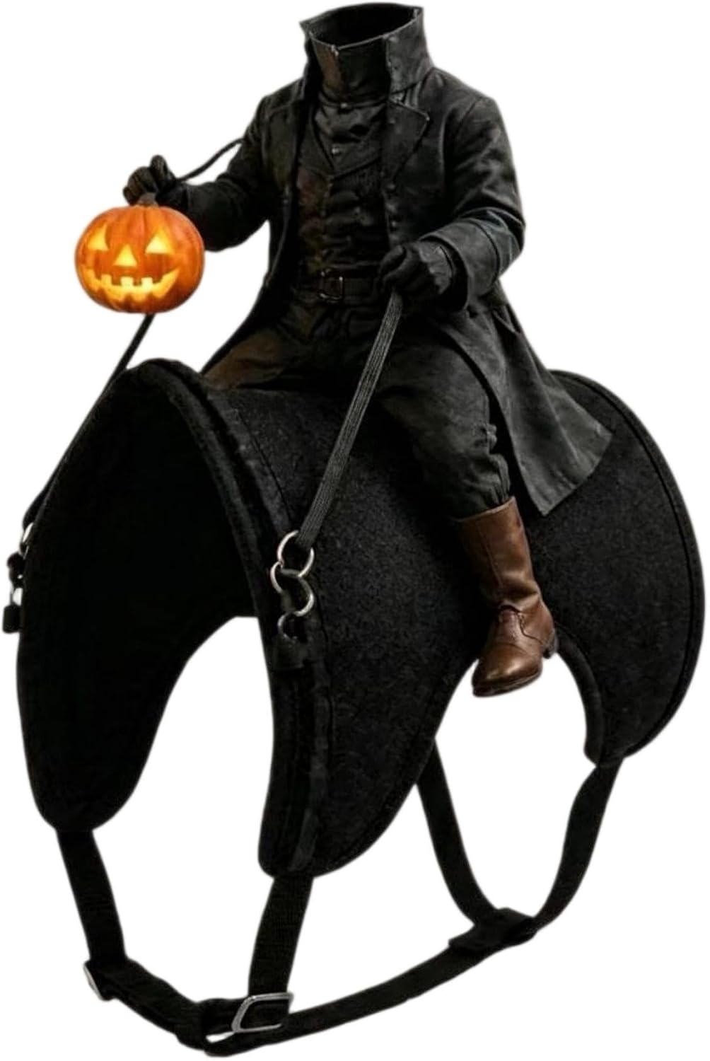 Headless Horseman Cat Costume, Nylon Halloween Pet Costume