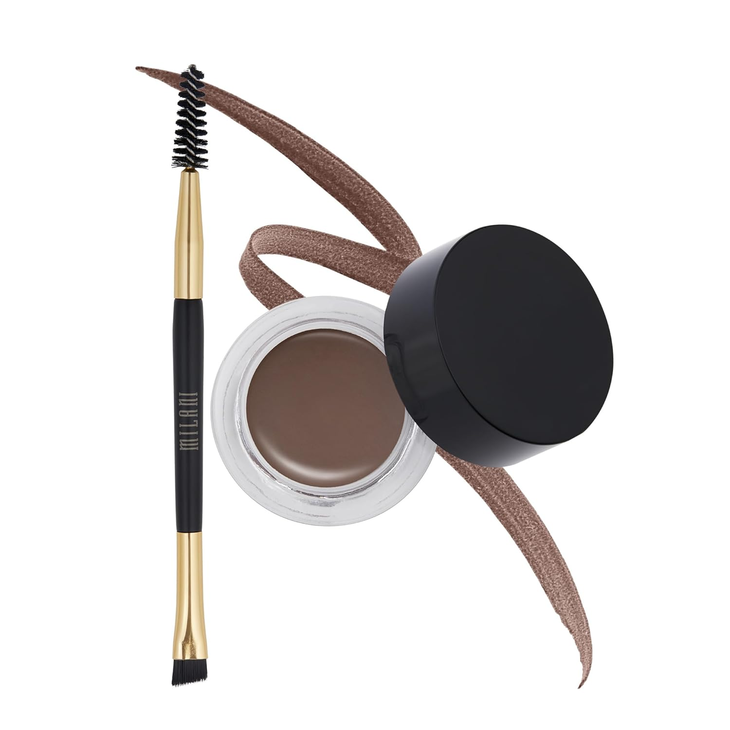 Stay Put Brow Color - Dark Brown (0.09 Ounce) Vegan, Cruelty-Free Eyebrow Color That Fills and Shapes Brows‚Ķ