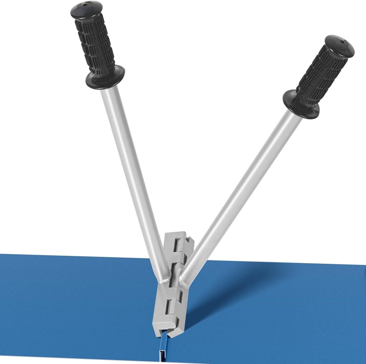 2-In-1 Hand Seamers Sheet Metal Tools for Standing Seam Roofing, Heavy-Duty Metal Bending/Seaming Tool for Roof Edges, Manual Roofing Pliers, Aluminum & Steel Panels, Silver
