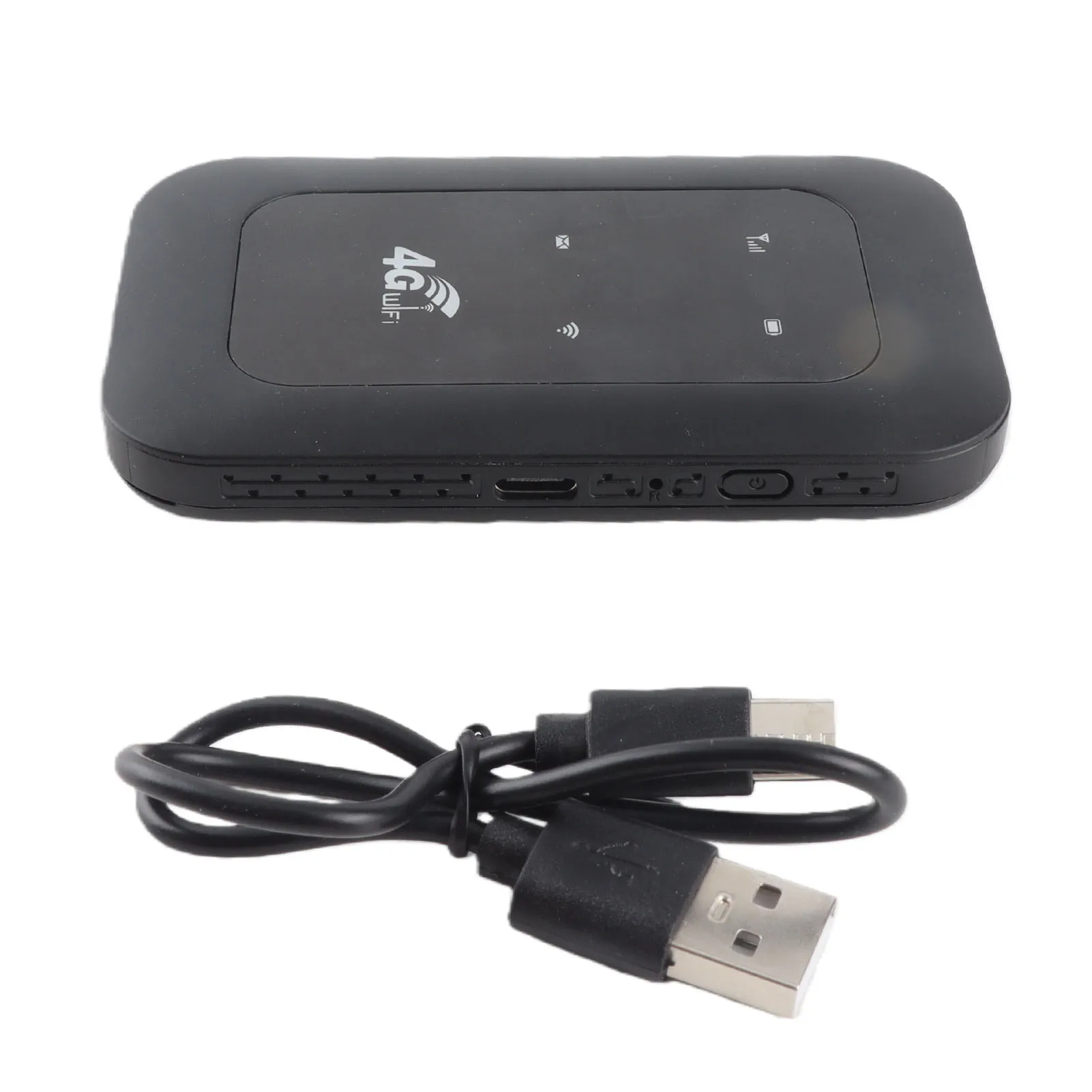 4G WiFi Hotspot Supports 10 Connected Devices LTE Mobile Router for Travel 300Mbps High Speed SIM Card Slot Indicator