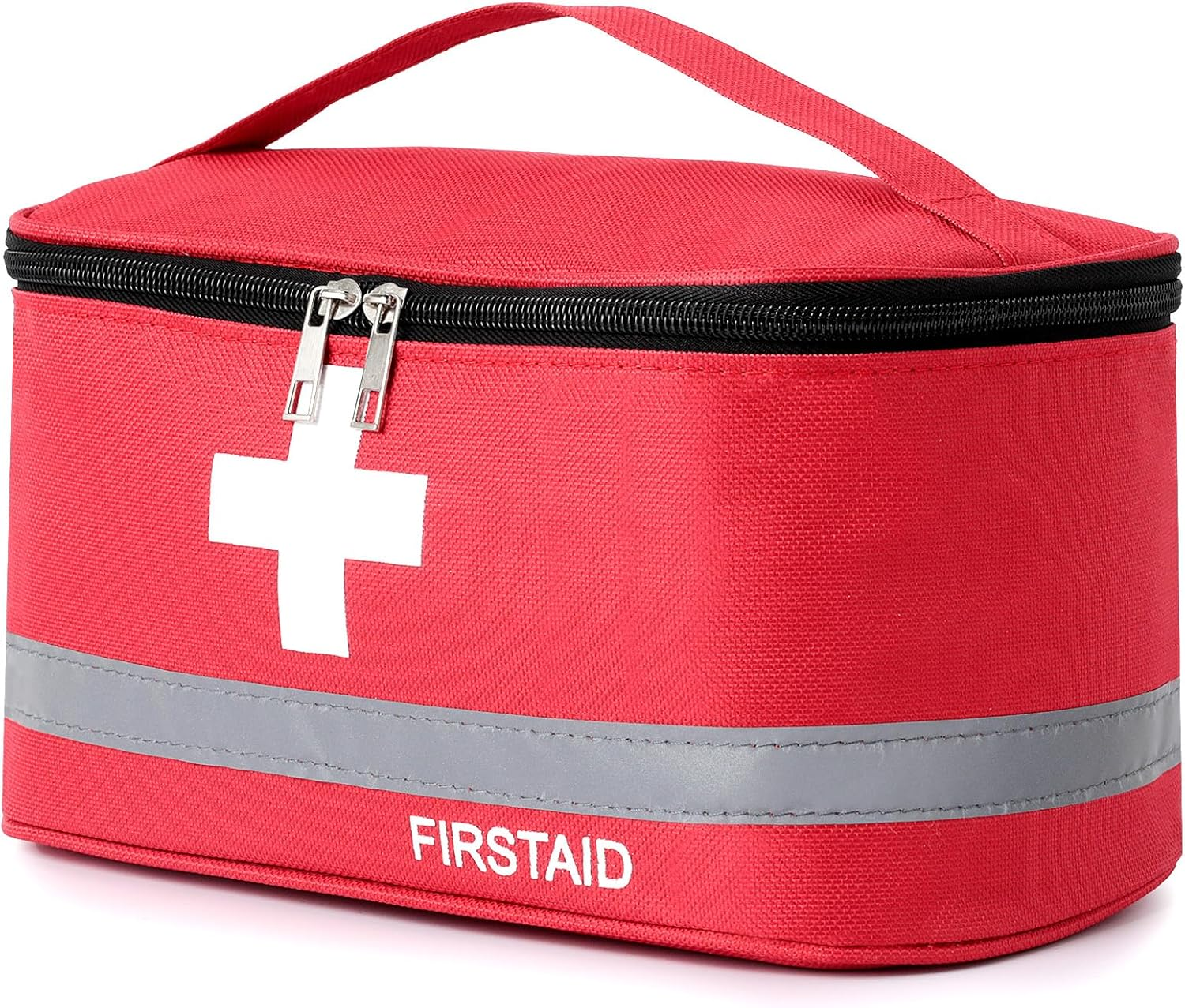 Borsa Pronto Soccorso Viaggio, Impermeabile Kit Di Pronto Soccorso Vuota, Alta Capacità Borsa Medica Portatile Sportiva, Kit Medico Vuota per Viaggio Ufficio Casa All'Aperto