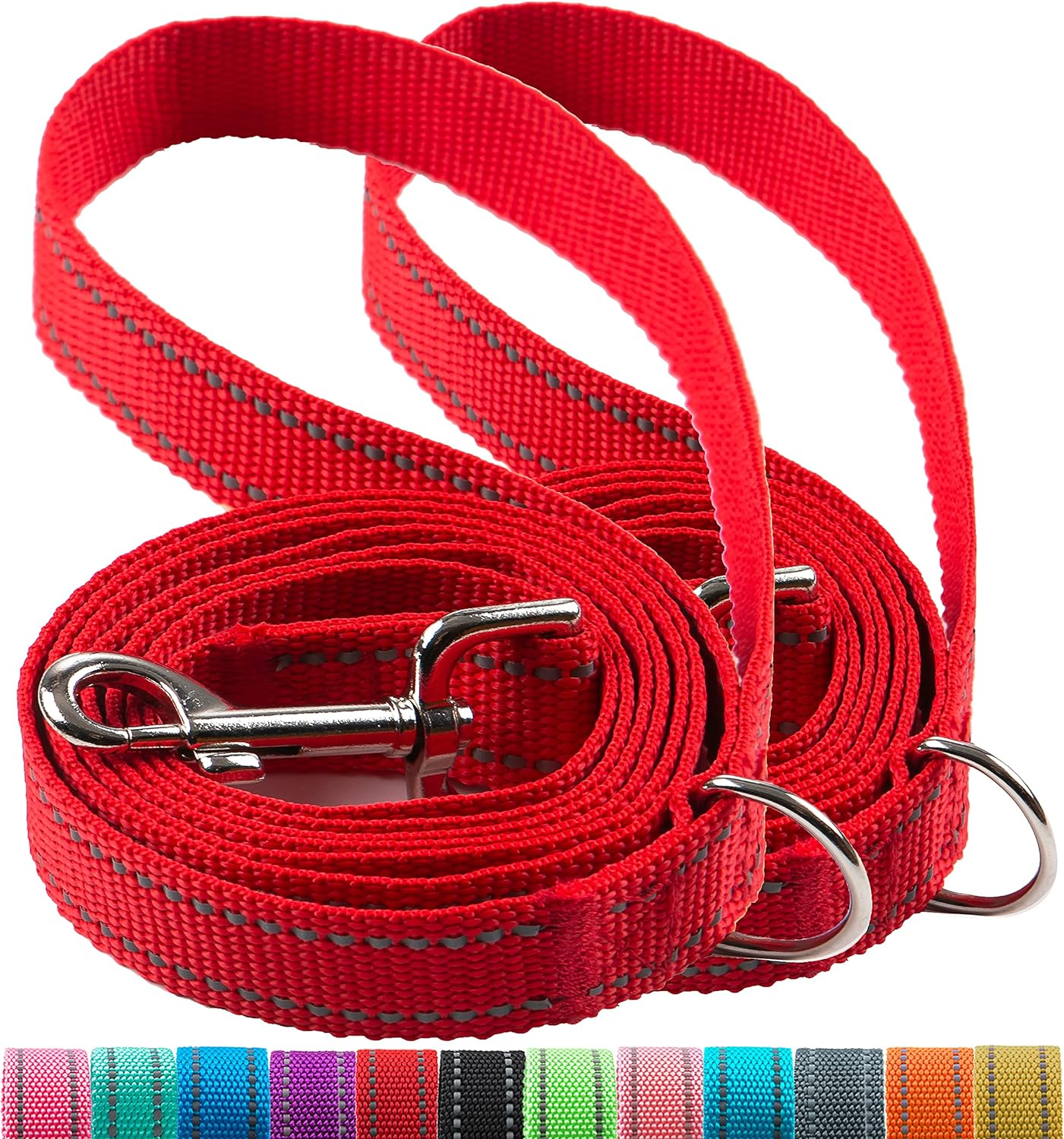 OEFEO Reflective Dog Leash for Large&Medium and Small Dogs, Strong and Durabl... - Picture 9 of 15