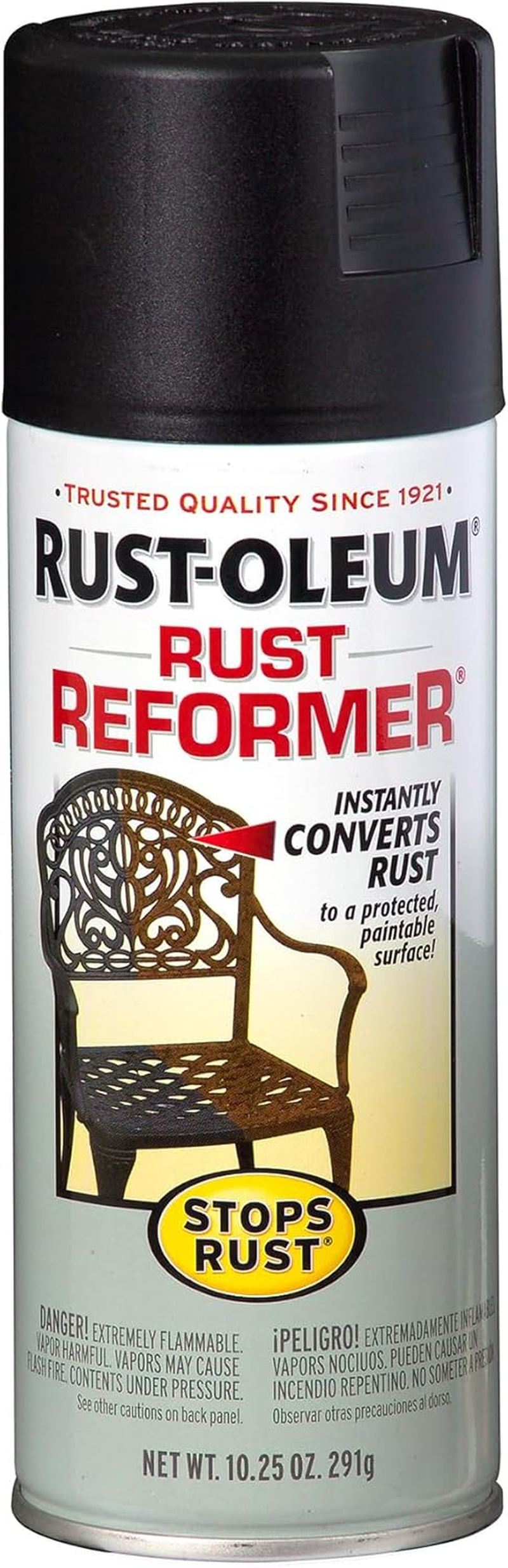 215215 Stops Rust Rust Reformer Rust Reformer 10.25-Ounce Spray-Color Black