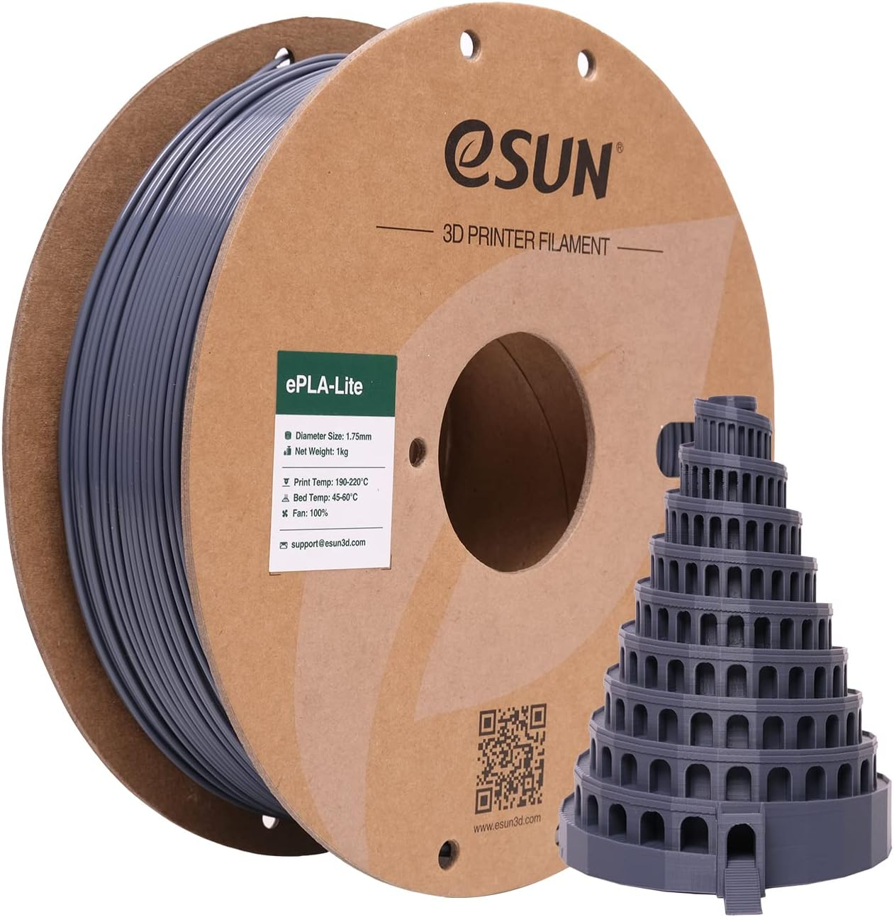 eSUN PLA Filament 1.75mm, 3D Printer Filament Upgraded PLA Filament, Dimensio... - Picture 8 of 17