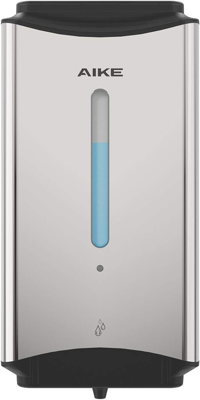 Automatic Soap Dispenser Commercial Wall Mounted Liquid Dispenser Polished Stainless Steel Finish 1100Ml Large Capacity