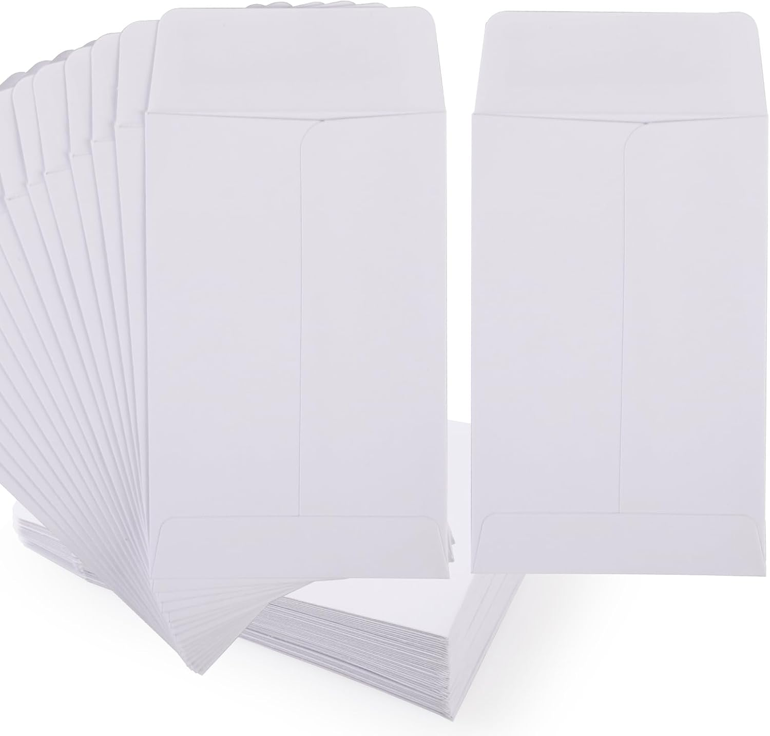 100PCS Coin Envelopes Kraft, GeeRic 2.25 x 3.5 Self-Adhesive Seed Envelopes S... - Picture 2 of 15