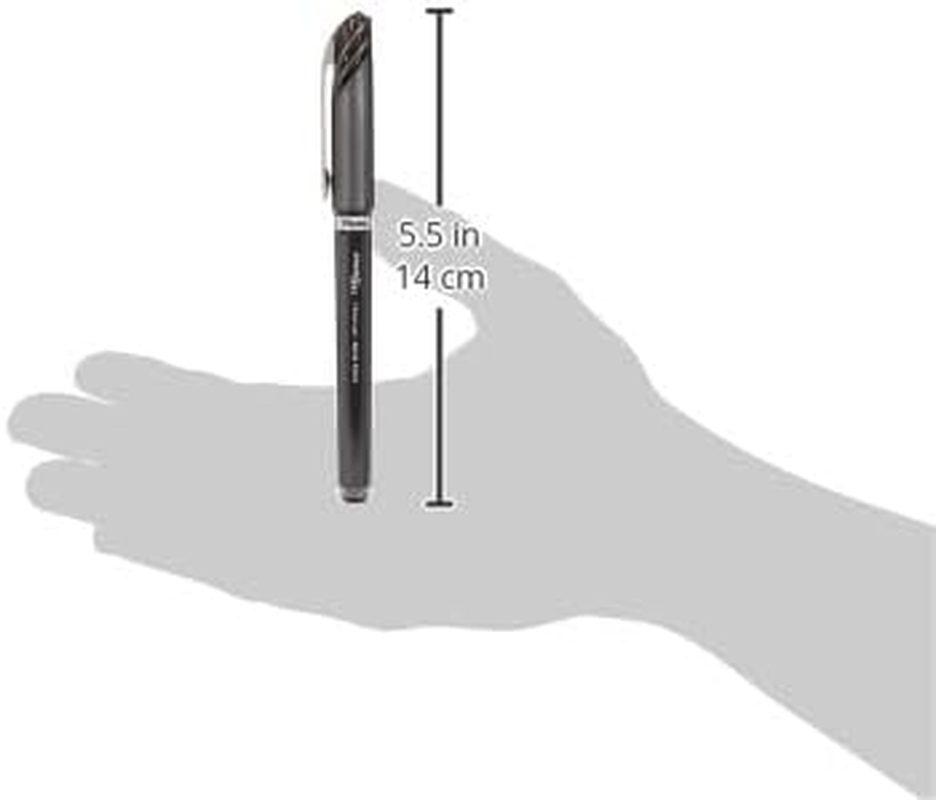 Pentel EnerGel Liquid Gel Pen 1.0mm Bold Nib Capped Black Ink, Box of 12 Pens... - Picture 4 of 13