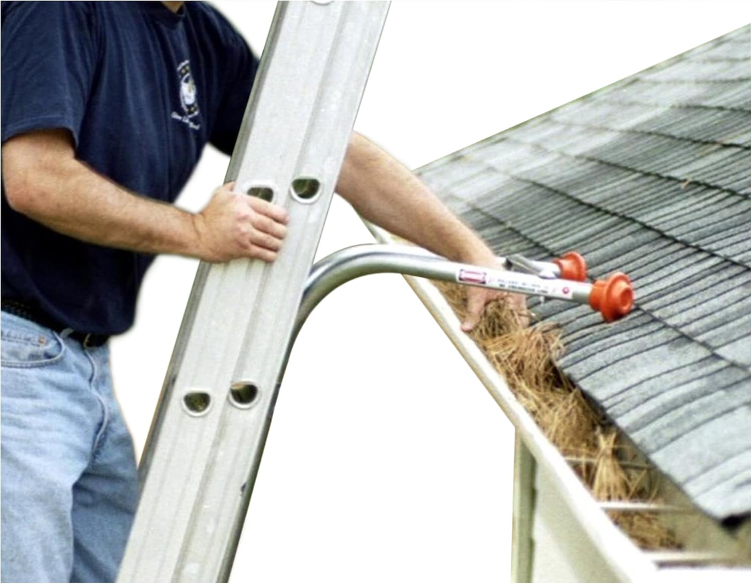 Standoff Stabilizer - Add Stability Support and Safety - Prevent Gutter Damage - Essential Roofing Extension and Articulating Aluminum Fiberglass Wood Types - Ladder Tool