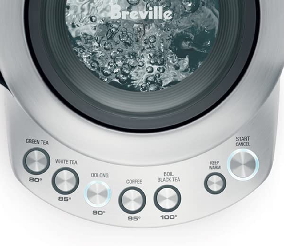 Breville Smart Kettle, Brushed Stainless Steel BKE825BSS, Silver - Picture 6 of 8