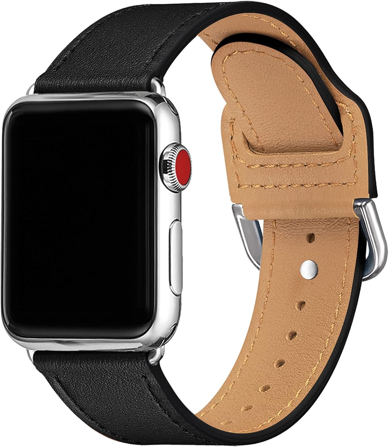 Leather Bands Compatible with Apple Watch Band 38Mm 40Mm 41Mm 42Mm