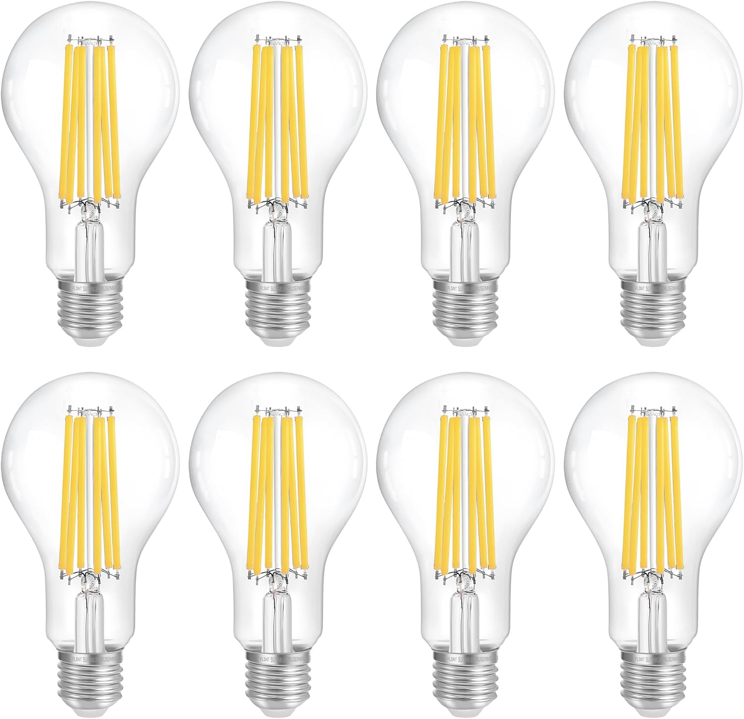 150W Eq Dimmable A23 LED, 2650LM, 3000K, E26, 8P