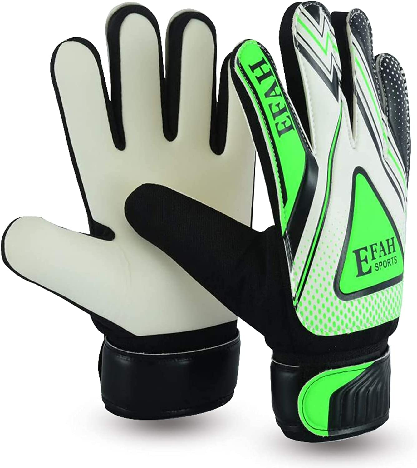 Guantes de portero de portero de fútbol para niños y niños