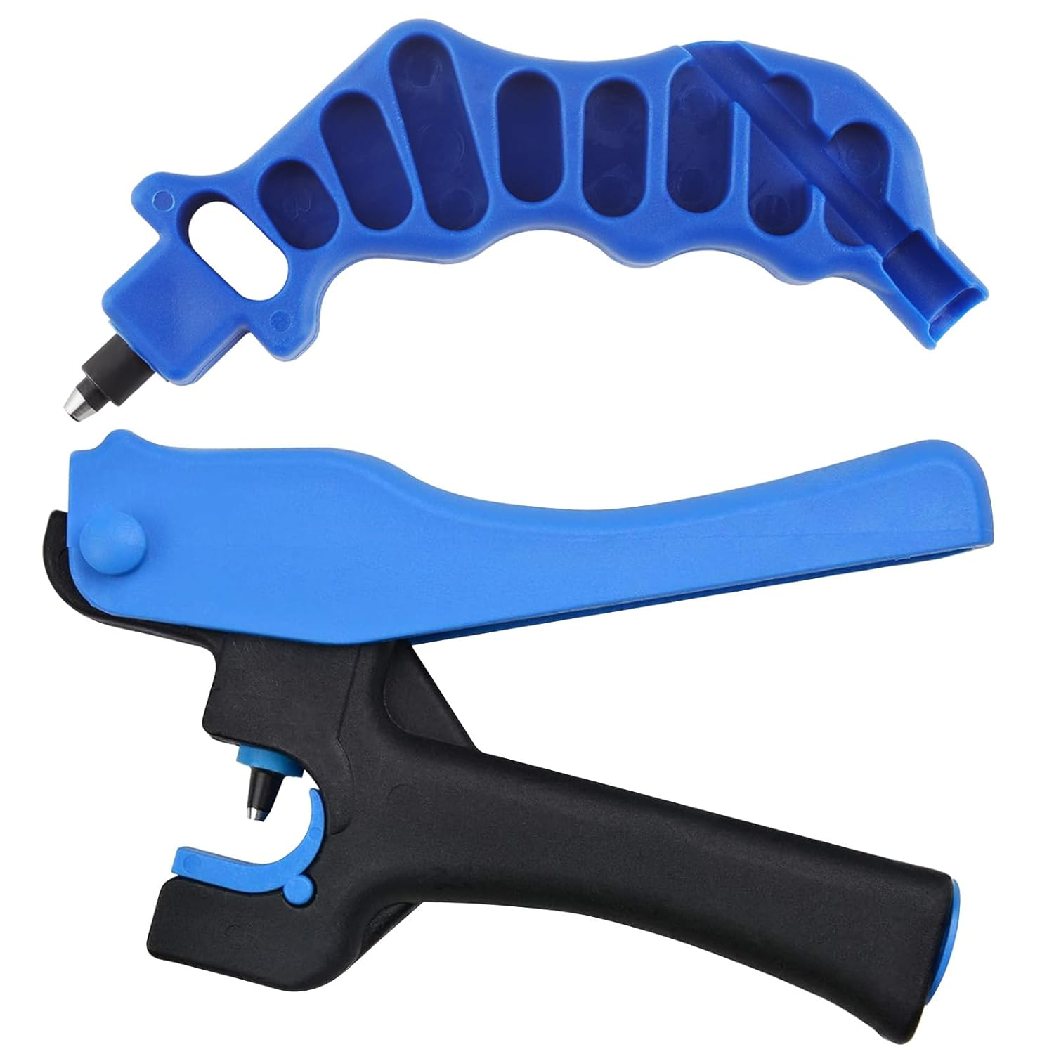 Kalolary 2Pcs Drip Irrigation Tubing Hole Punch, Drip Tube Hole Punch Tool Outdoor Drip Irrigation Pipe Hand Punch for 16/20Mm PE Pipe Opening Hole Punch