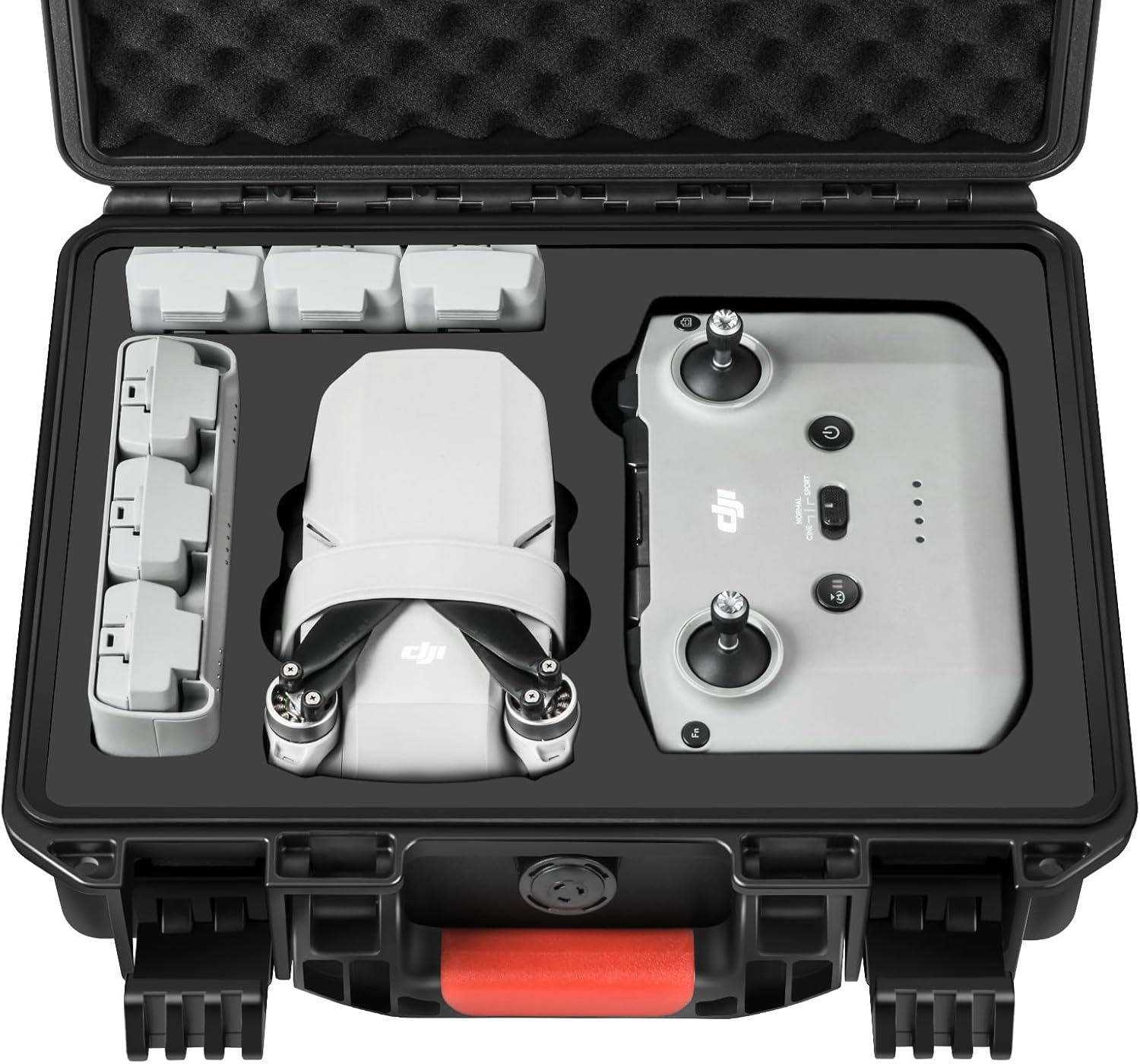 Hard Case for DJI Mini 4K, Mini 2, Mini 2 SE, Waterproof & Shock (Only Case)