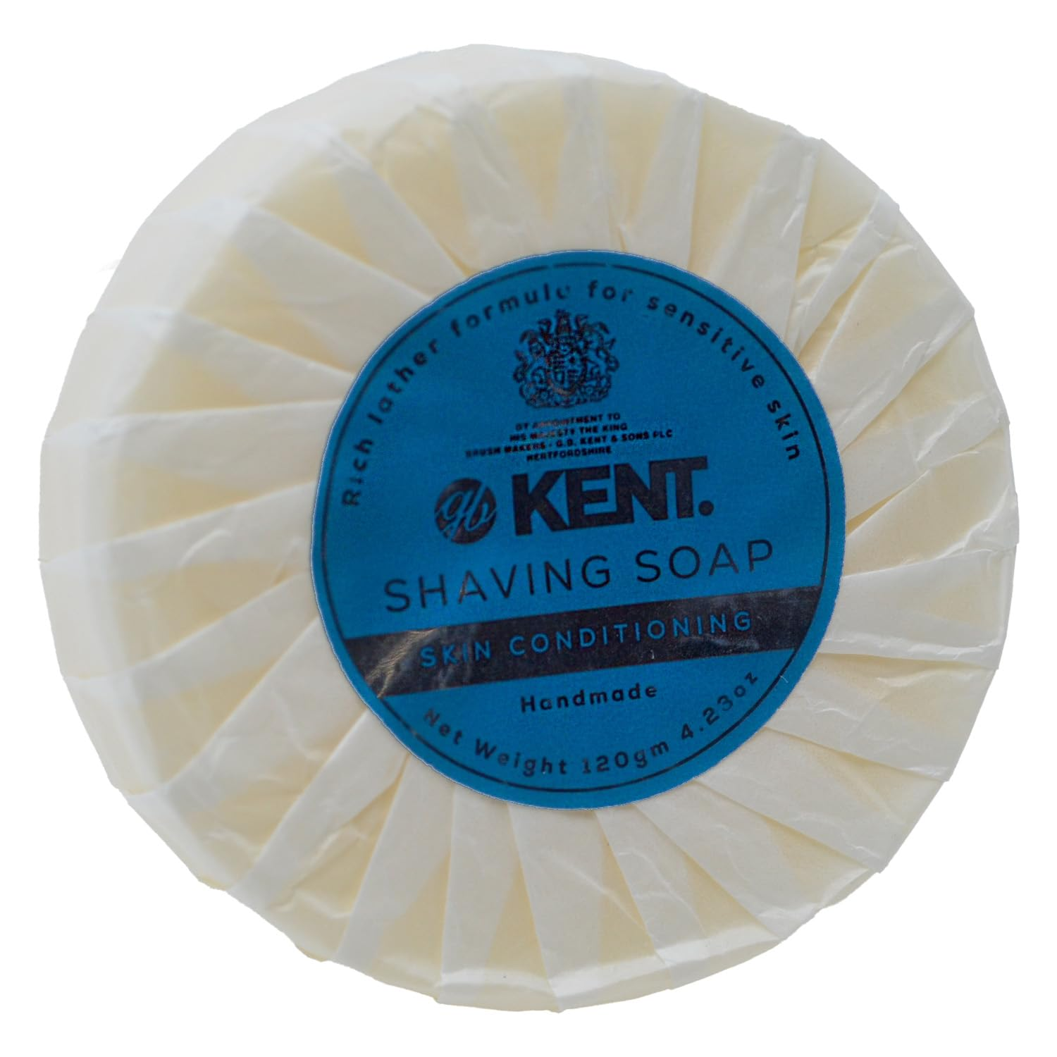SB2 Shaving Soap Puck Refill for Men for Shaving Soap Bowl Use with Shaving Brush for Men, Luxury Shave Barber Soap Made with Extracts of Coconut, Sgea, Jaboba Made in England